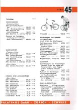 Fahrräder im Genex-Katalog 1968.
