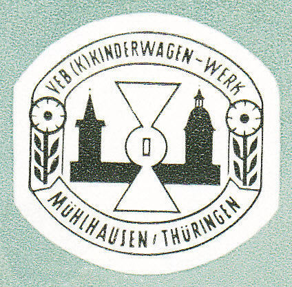 Datei:Logo VEB Kinderwagenwerk Mühlhausen.jpg