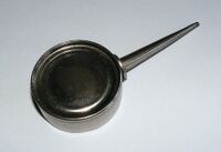 Ölkännchen - als Teil des Bordwerkzeugs Werkzeugtaschen beigelegt. 50er bis 60er Jahre.