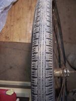 28x1.75 Draht, bekannte Farben: schwarz, um 1955.