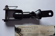 Anhängerkupplung für Fahrrad, Hersteller: VEB Maschinenfabrik Neustrelitz.