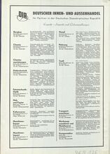 Anzeige des Deutschen Außen- und Innenhandels (DIA), 1953.