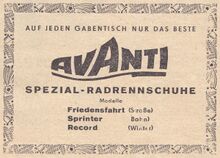 Anzeige, Dezember 1957.