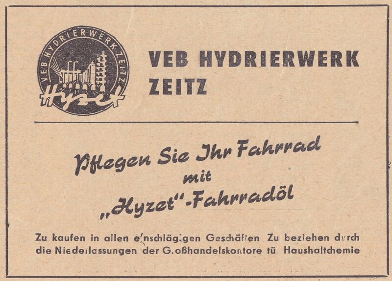 Datei:Anzeige Hyzet Fahrradöl Radsportwoche 1956.jpg