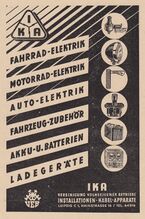 Anzeige, April 1951.