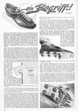 Vorstellung des neuentwickelten Avanti Cross Spezial in der Zeitschrift Radsportwoche, 1958.