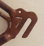 Typ: Tourensportrad Zeitraum: 195? bis 195? Modelle: 100 Bemerkungen: Durchgangsloch (ohne Gewinde) zur Schutzblechbefestigung