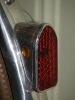 Zeitraum: 195? - 1962 Verwendung: Diamant Fahrräder Material: Aluminium, Glas Farben/Varianten: Alu blank, silber Bemerkungen -