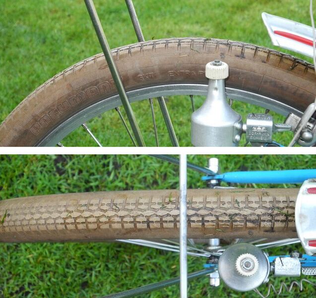 Datei:Bereifung Pneumant 20 Zoll beige seltenes Profil.JPG