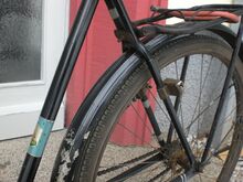 Schutzbleche aus Alumminium.