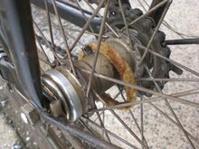 Infesto-Rücktrittnabe.