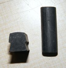 Bremsgummi für Felgenbremsen Zeitraum: 1954 bis 1990 Verwendung: alle Modelle mit Felgenbremsen Material: Gummi Bemerkungen: