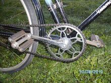 Keiltretlager und Leichtmetallfelgen wie beim Sportlichen Tourenrad Modell 101.