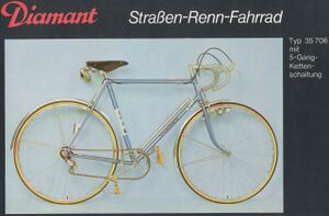 Das Modell 35 706 in einer Werbemappe von 1982