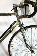 Diamant-Strahlenkopf, aerodynamischer Gabelkopf und Gabel mit ovalen Gabelscheiden