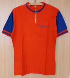 Diamant-Trikot Zeitraum: 60er/70er Jahre orange/blau als klassische Diamant-Farben