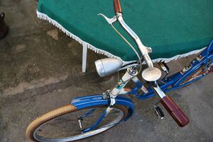 Detail des links nebenstehenden Rades von 1966.