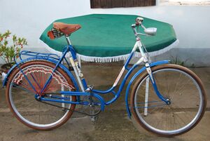 Tourensportrad von 1966, in allen Einzelheiten original.