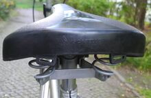 Der Terrysattel von Iscaselle (vrmtl. Italien) macht einen minderwertigen und unbequemen Eindruck.