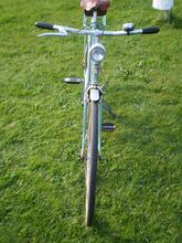 Mit diesem Steuerkopfschild und dem Rahmendekor wurden die Diamant-Sporträder noch bis 1964 ausgeliefert.