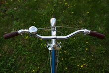 Anders als Modell 109 besaß die Luxus-Auführung einen Lenkerbügel mit Vorbau.