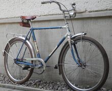 An den Luxusmodellen wurden die grauen Lenkergriffe schon eher verwendet als an den Standardausführungen.