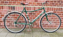 Sportsattel mit Möve-Plakette und diverse Anbauteile wurden zum Fundzustand ergänzt.