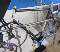 Friedensfahrtrahmen von 1958 mit später aufgebrachter Elsner-Lackierung