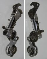 Zeitraum: 196? - 197? Verwendung: Material: Stahl (verchromt) Bemerkungen: Model PWB; Touren-/Sportausführung (Drehpunkt bei der oberen Kettenleitrolle)