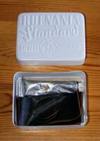 Rhenania Standard Zeitraum: bis Ende der 80er Jahre Hersteller: Rhenania Material der Packung: Kunststoff Bemerkungen: Beschriftung geprägt