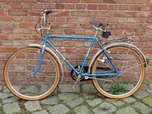 Junior Modell 309 (1984) Gabel und Steuerkopfbereich vermutlich unfallbedingt verzogen.