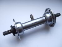 dreiteilige FuS-Nabe mit Öler Zeitraum: 19?? - 1955 Verwendung: Sporträder und Tourenräder Material: Stahl (verchromt) Bemerkungen: -