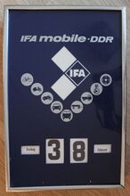 Ewiger Kalender, um 1970.