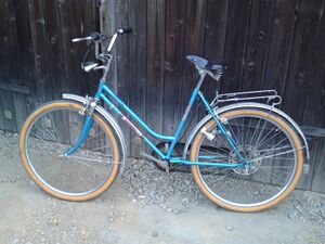 Nur sehr selten findet man die 26"-Jugendräder. Die Rahmen scheinen mit denen der 24"-Ausführungen weitgehend identisch zu sein.