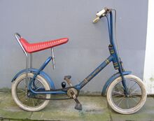 Modell KF 151, sehr wahrscheinlich 1970er Jahre. Es fehlt der Kettenschutz.