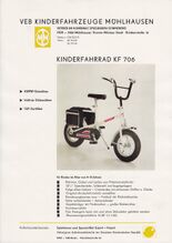 Werbeblatt für den Export, 1980er Jahre.