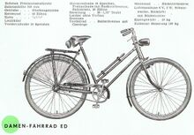 1958: Katalogabbildung des Modells. (Bildvorlage identisch zu 1957)