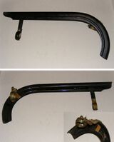 Kettenschutz aus Stahl, zwischen 1964 bis 1967, Zubehörteil