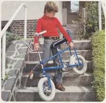 Modell Rallye, 1972. Hier ohne Vorderradbremse abgebildet.