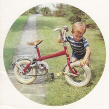 Modell IV, noch mit Dekor der Firma Bächtiger, Katalogabbildung von 1972.