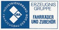 Logo der Erzeugnisgruppe Fahrräder und Zubehör.