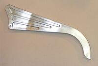 Kettenschutz aus Auminium, verbaut an Diamant-Luxus-Sporträdern von 1958 bis 1967