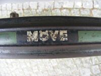 Möve-Schriftzug auf dem hinteren Schutzblech.