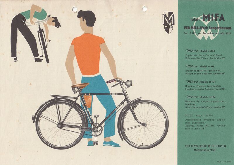 Datei:Möve Modell 35 104 überdruckt MIFA um 1961.jpg