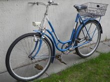 Mifa Modell 159 (1978) Ein Modell 159, mit Flachlenker und grau lackierten Stahlfelgen. Das wenig haltbare Chromfolien-Dekor wurde leicht verändert