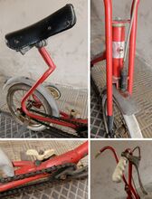 Details des vorstehenden Rades.