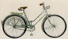 1964 wird das Modell 153 letztmalig im Katalog erwähnt, die Abbildung zeigt jedoch noch die alte Rahmenform.