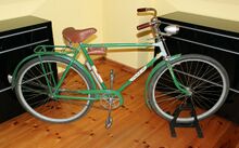 Mifa Modell 101 (1965/66) 1964 wurden Lackierungsschema und Rahmendekor vereinfacht.