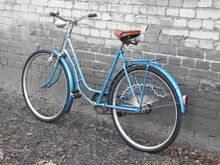 Der sportliche Lenker wurde gelegentlich anstatt des herkömmlichen Touren-Lenkers verbaut.