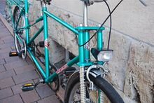 Die einzelnen Rahmenrohre waren verschweißt.